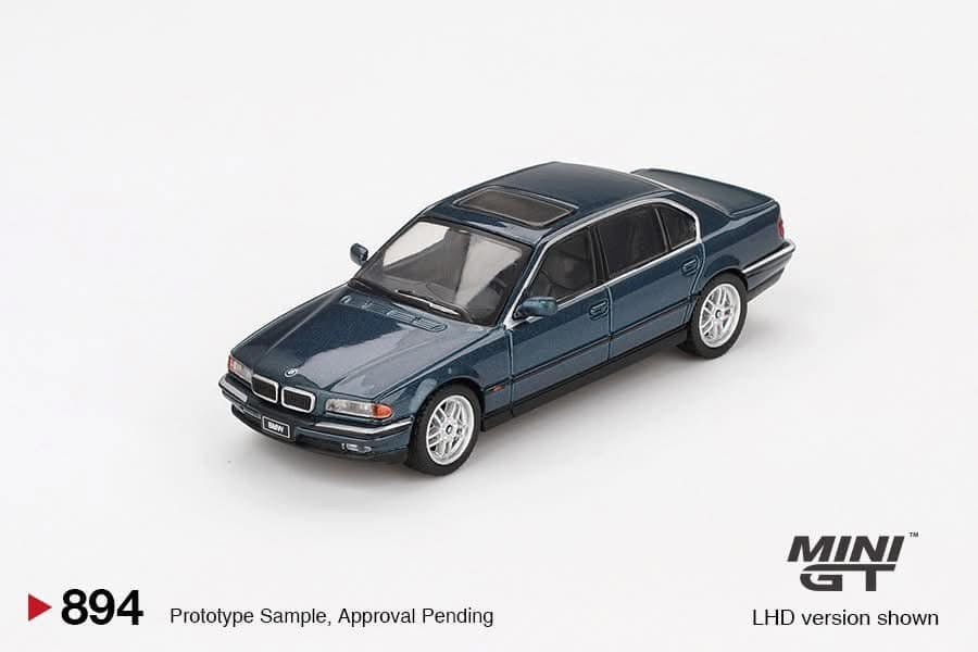 Mini GT BMW 750IL Sorrento Blue Metallic #894