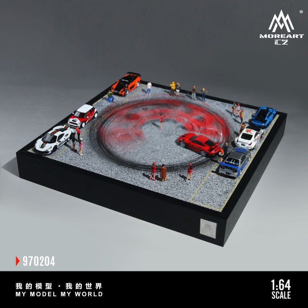 MoreArt Drift Turntable Working Diorama
