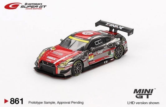Mini GT Super GT Series Nissan R35 GTR Nismo GT3 Gainer Tanax #861