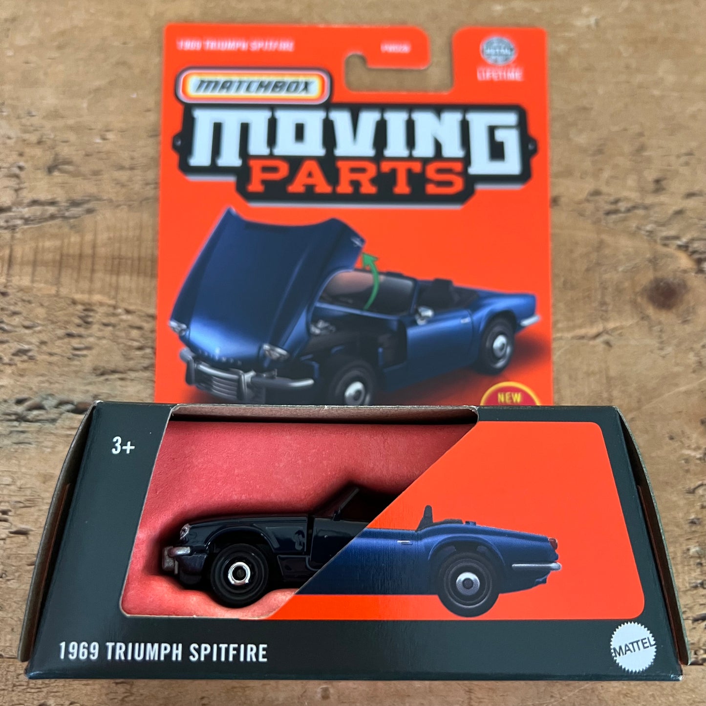 Matchbox Moving Parts 1969 Triumph Spitfire