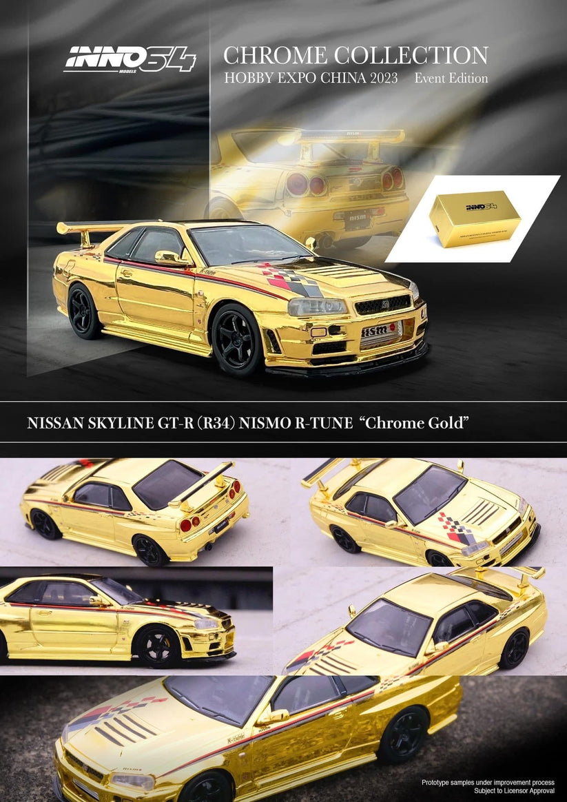 Inno64 Nissan Skyline R34 GTR Nismo R Tune Hobby Expo China Event Edit ...