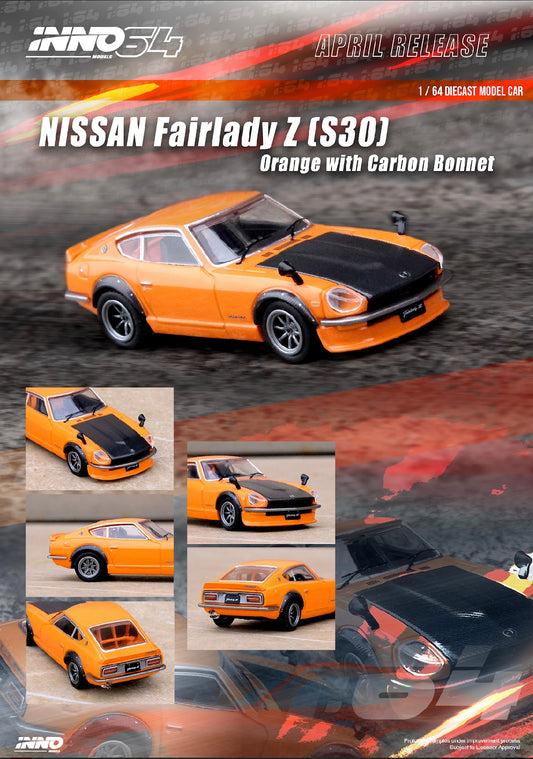 Inno64 Nissan Fairlady 240z Orange