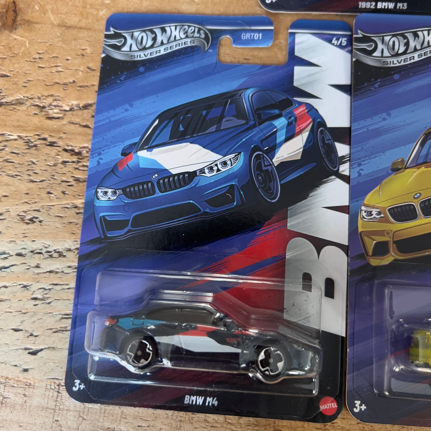 Hot Wheels Silver Series BMW Full Set Of 5