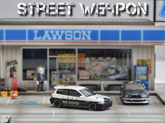 Street Weapon Honda Civic EG No Good Racing Police Car