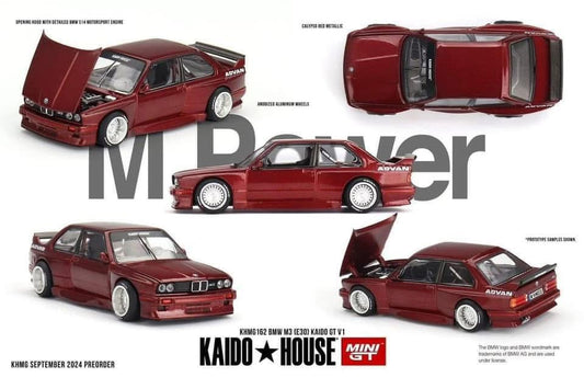 Mini GT x Kaido House BMW E30 M3 GT V1 #162