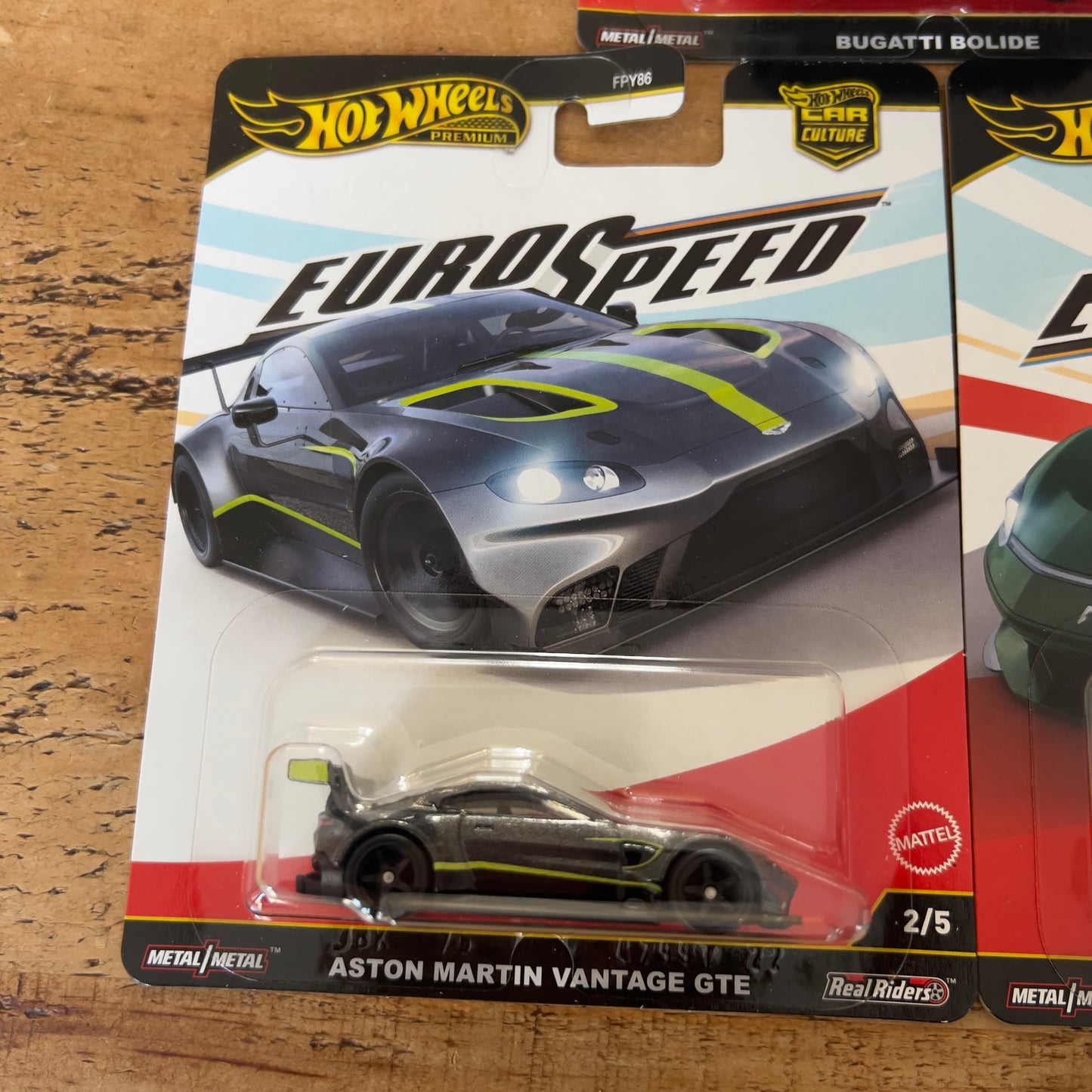 Hot Wheels Premiuk Eurospeed Full Set Of 5
