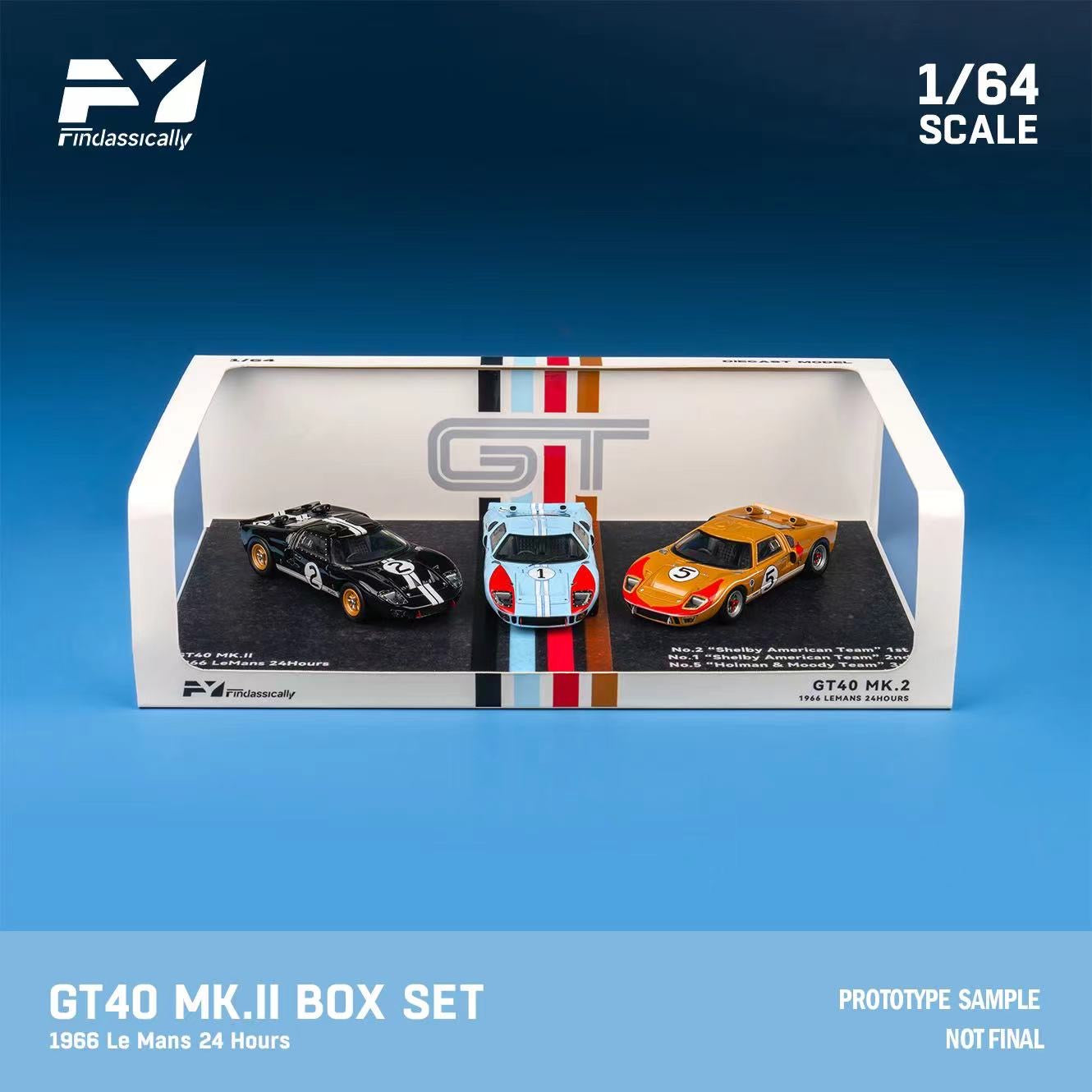 Findclassically Ford GT40 3 Car Box Set