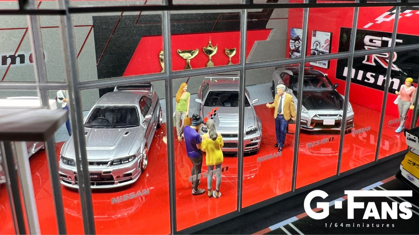 MoreArt Diorama Nissan Dealership