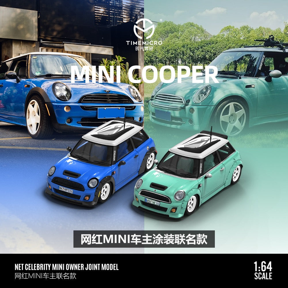 Timemicro Mini Cooper S 2 Car Set