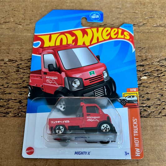 Hot Wheels Mainline Mighty K US Card