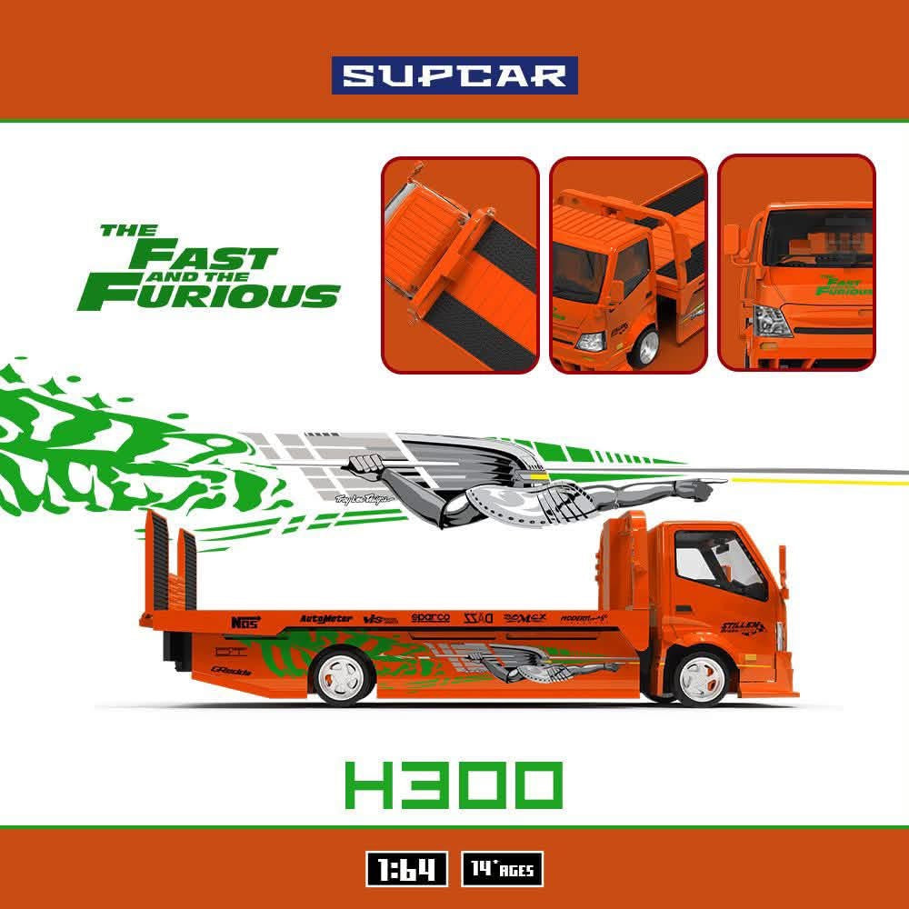 Supcar Fast & Furious H300 Flat Bed Transporter