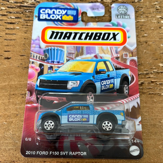 Matchbox US Exclusive Candy Series 2010 Ford F150 SVT Raptor