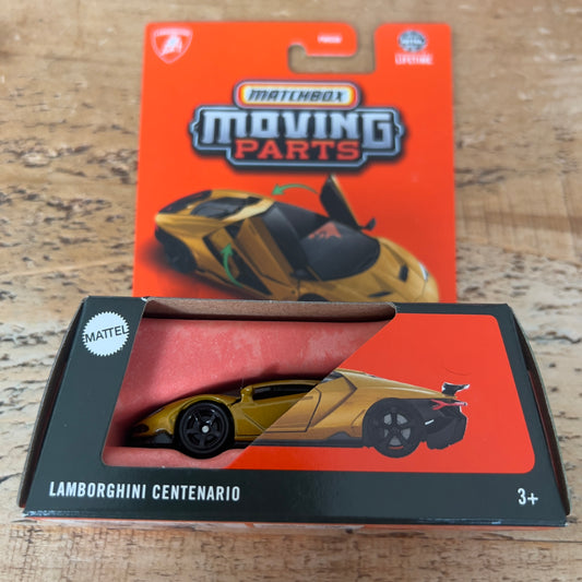 Matchbox Moving Parts Lamborghini Centenario