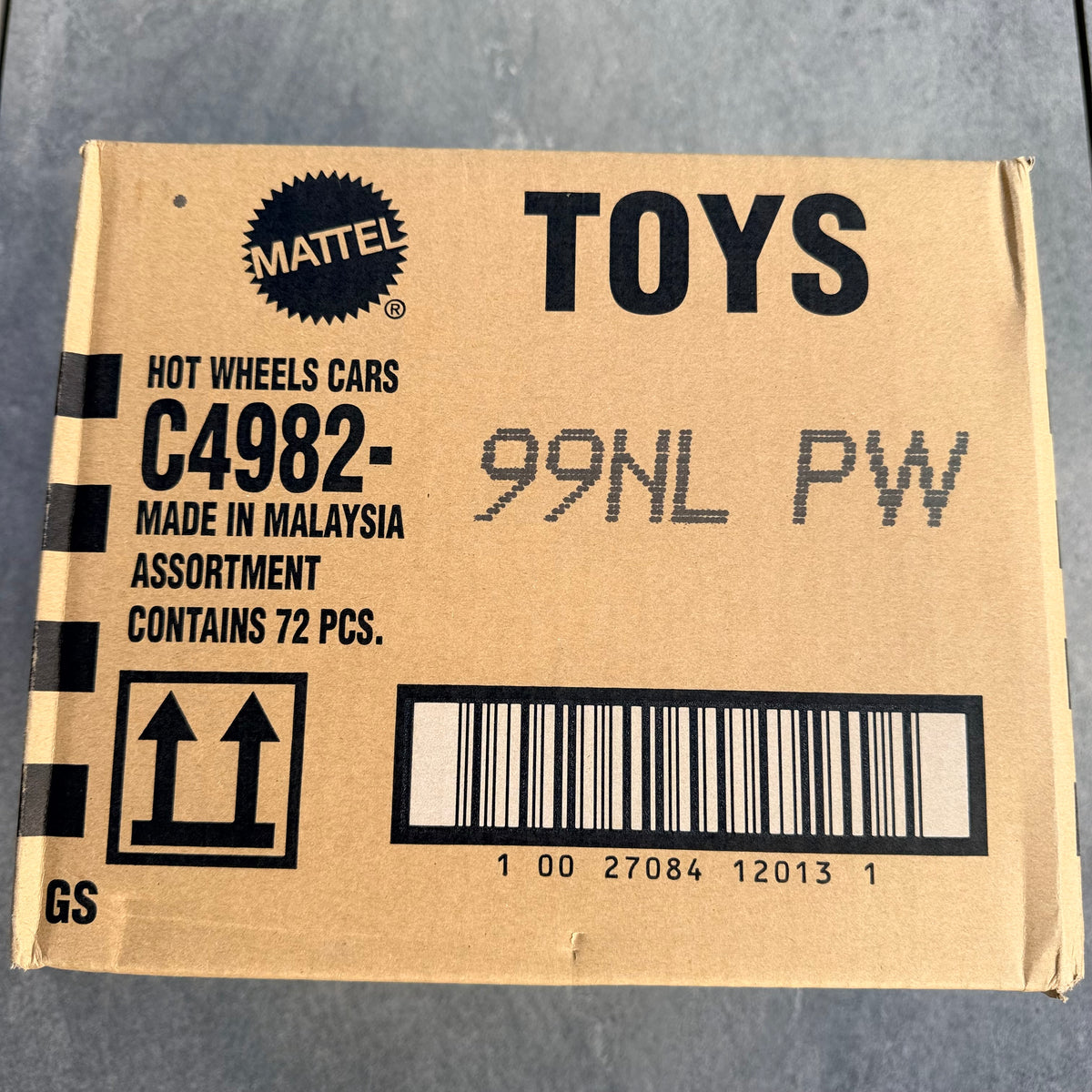 Hot Wheels Mainline Sealed Case L 72 Cars