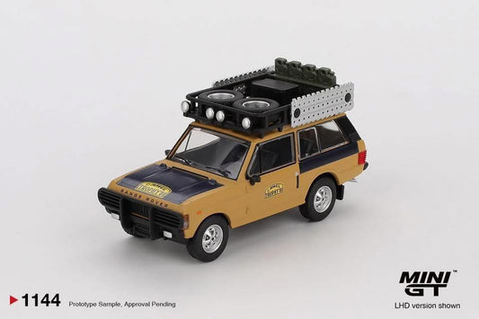 Mini GT 1981 Range Rover Camel Trophy Sumatra Winner #1144