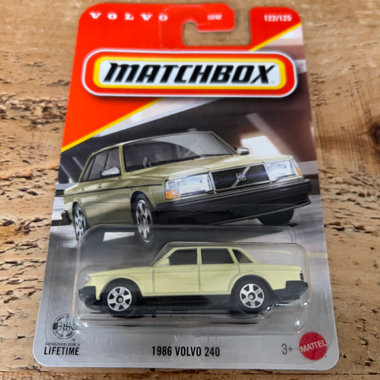 Matchbox 1986 Volvo 240