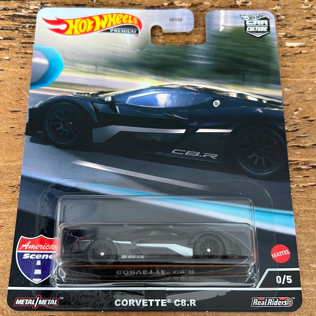 Hot Wheels Premium American Scene Corvette C8.R Chase