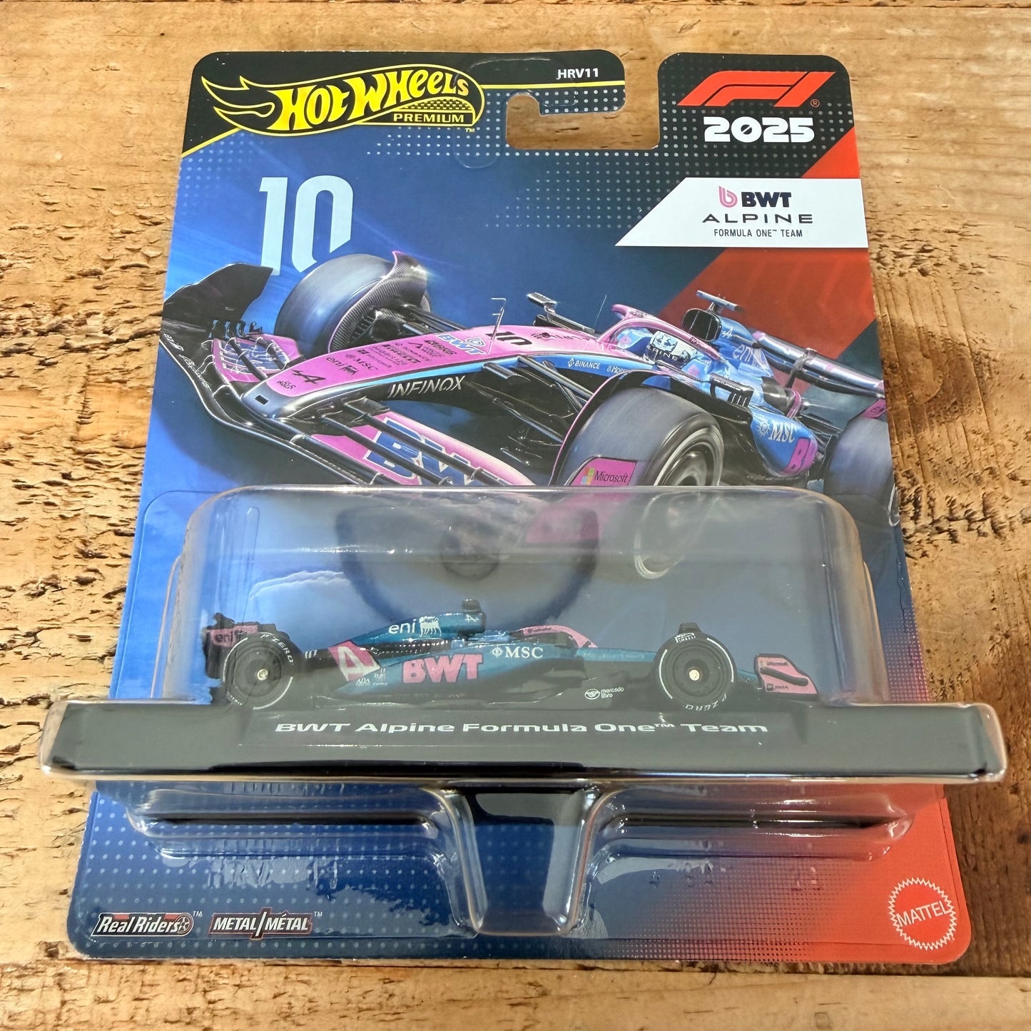 Hot Wheels Premium Formula 1 BWT Alpine #10 Pierre Gasly