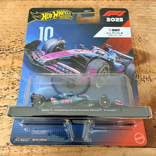 Hot Wheels Premium Formula 1 BWT Alpine #10 Pierre Gasly