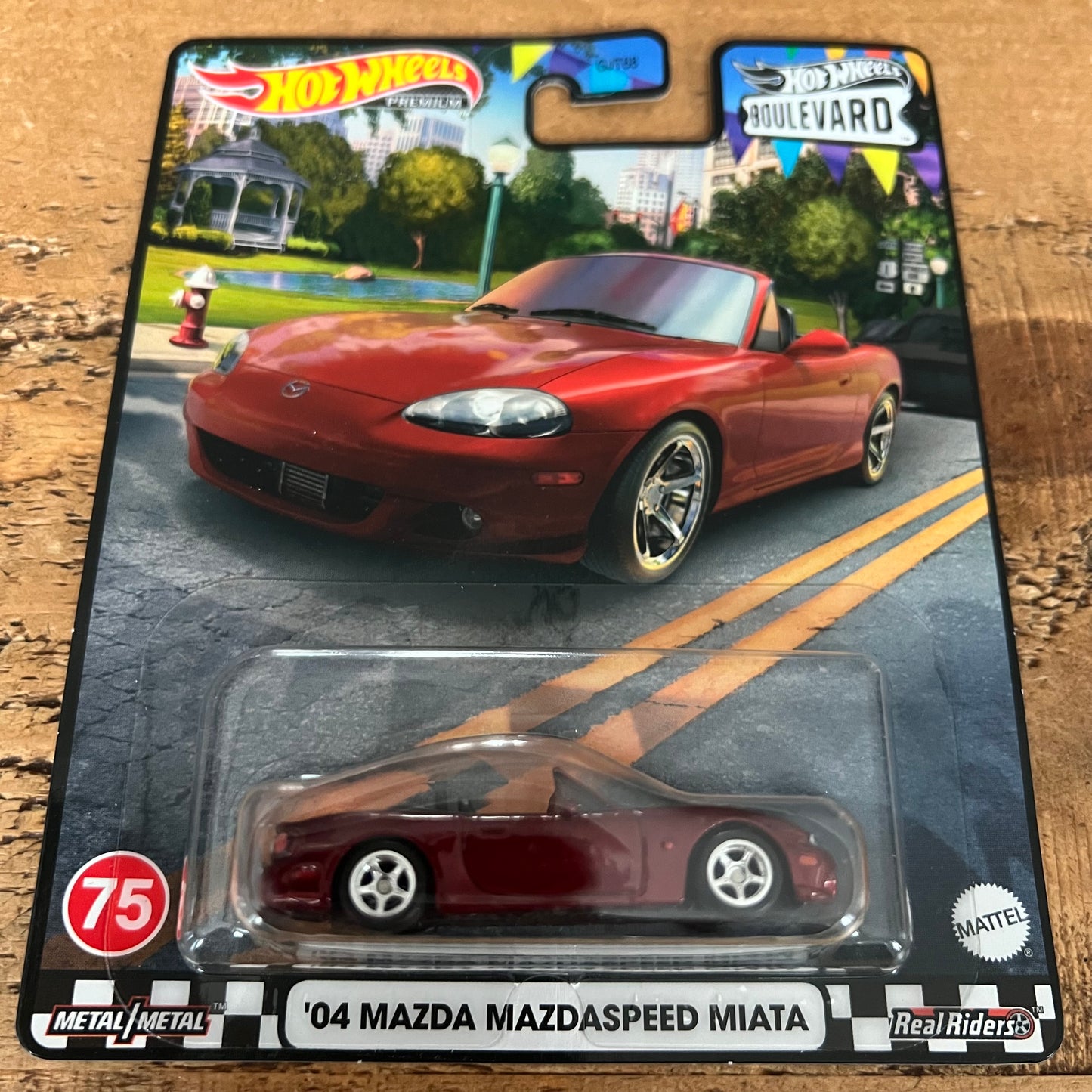 Hot Wheels Premium Boulevard 04 Mazda MX5 MK2 Miata