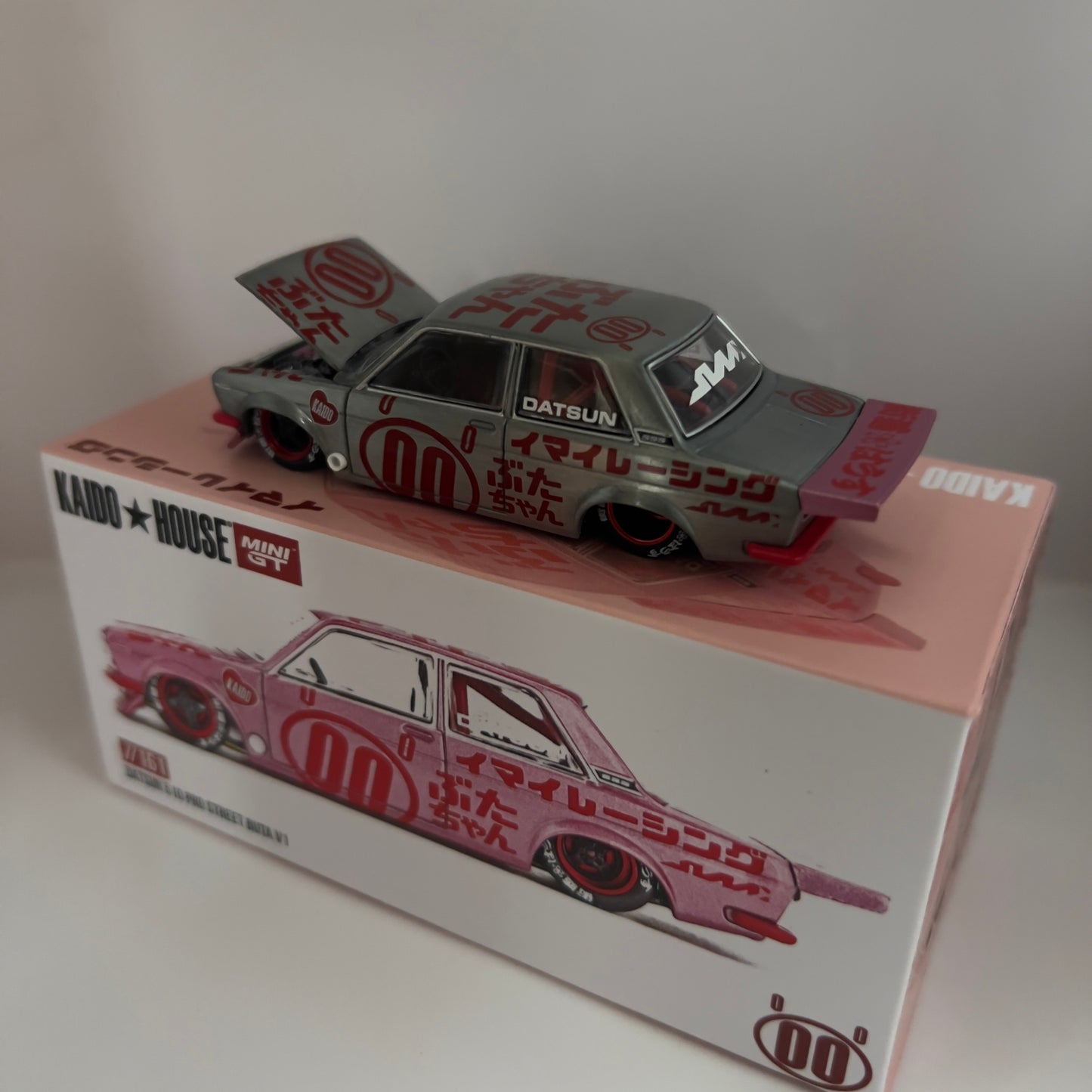 Mini GT x Kaido House Datsun 510 Pro Street Buta V1 #161