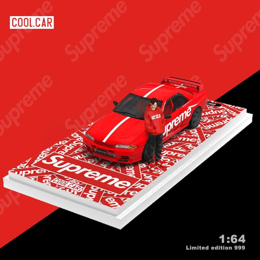 Cool Car Nissan Skyline R32 GTR Supreme With Figure