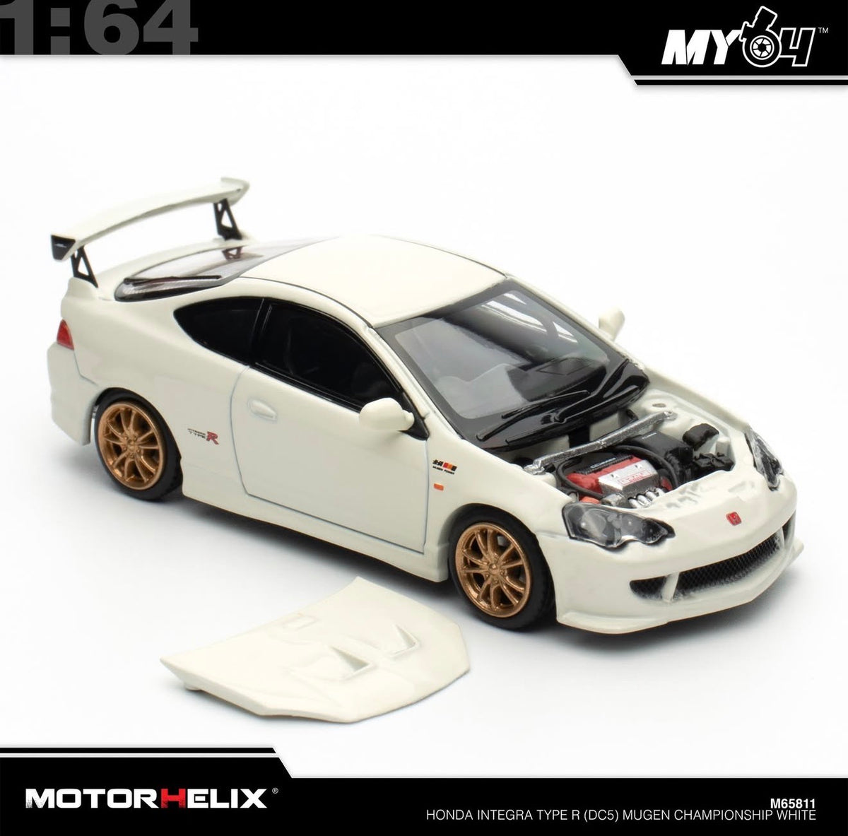 Motorhelix Honda Integra DC5 Type R Mugen Championship White
