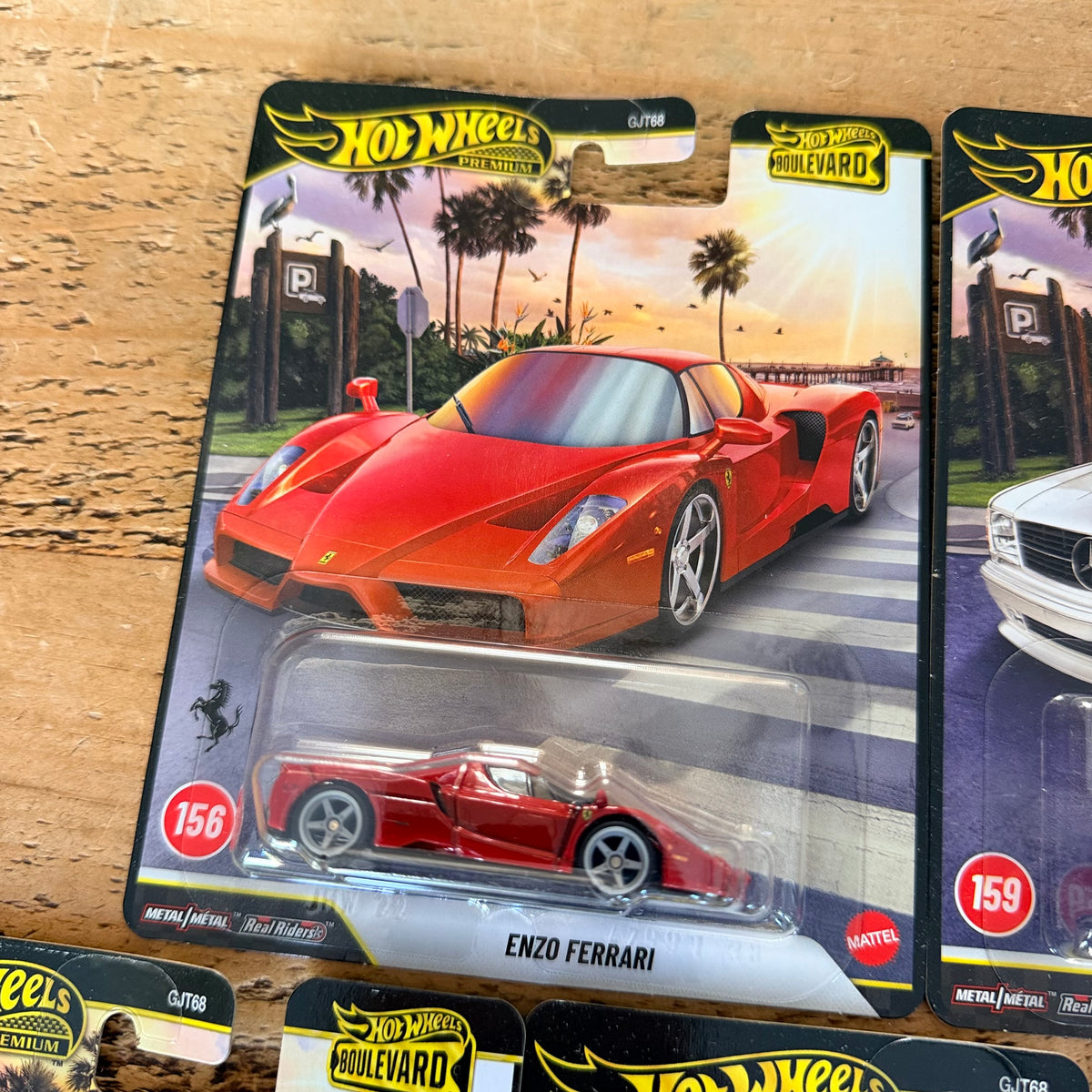 Hot Wheels Premium Boulevard Full Set Of 5 Inch 156-160