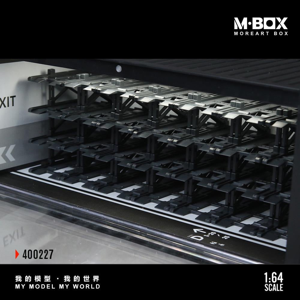 MoreArt Diorama Shipping Container Underground Garage With Racks