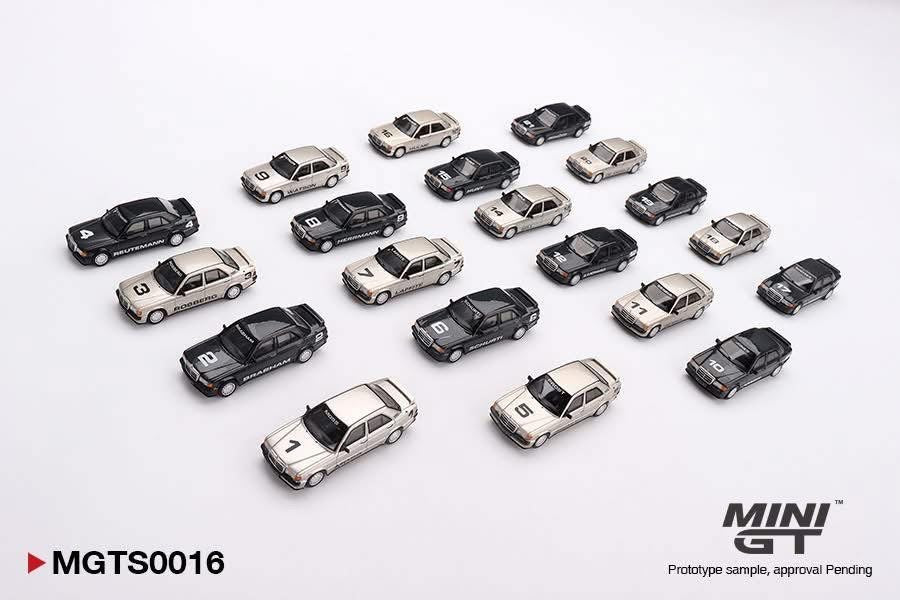 Mini GT 1984 Nürburgring Race Of Champions 20 Car Box Set #MGTS0016