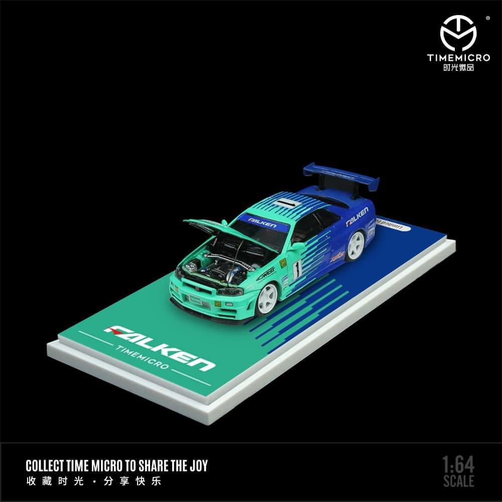 Time Micro Nissan Skyline R34 GTR Falken