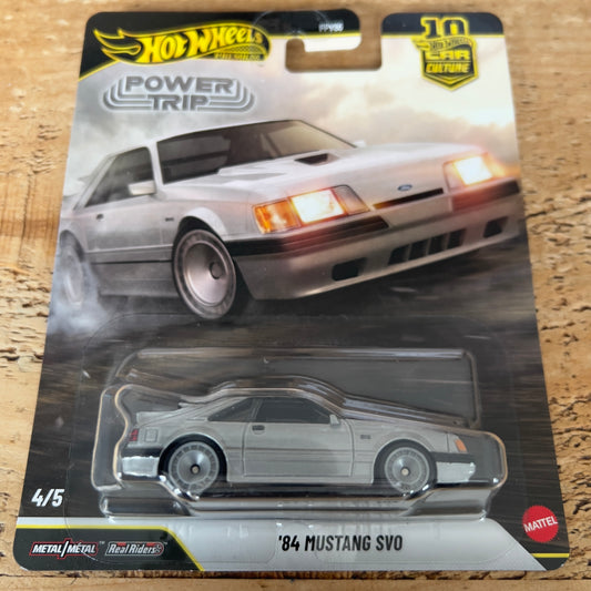 Hot Wheels Premium Power Trip 84 Ford Mustang SVO
