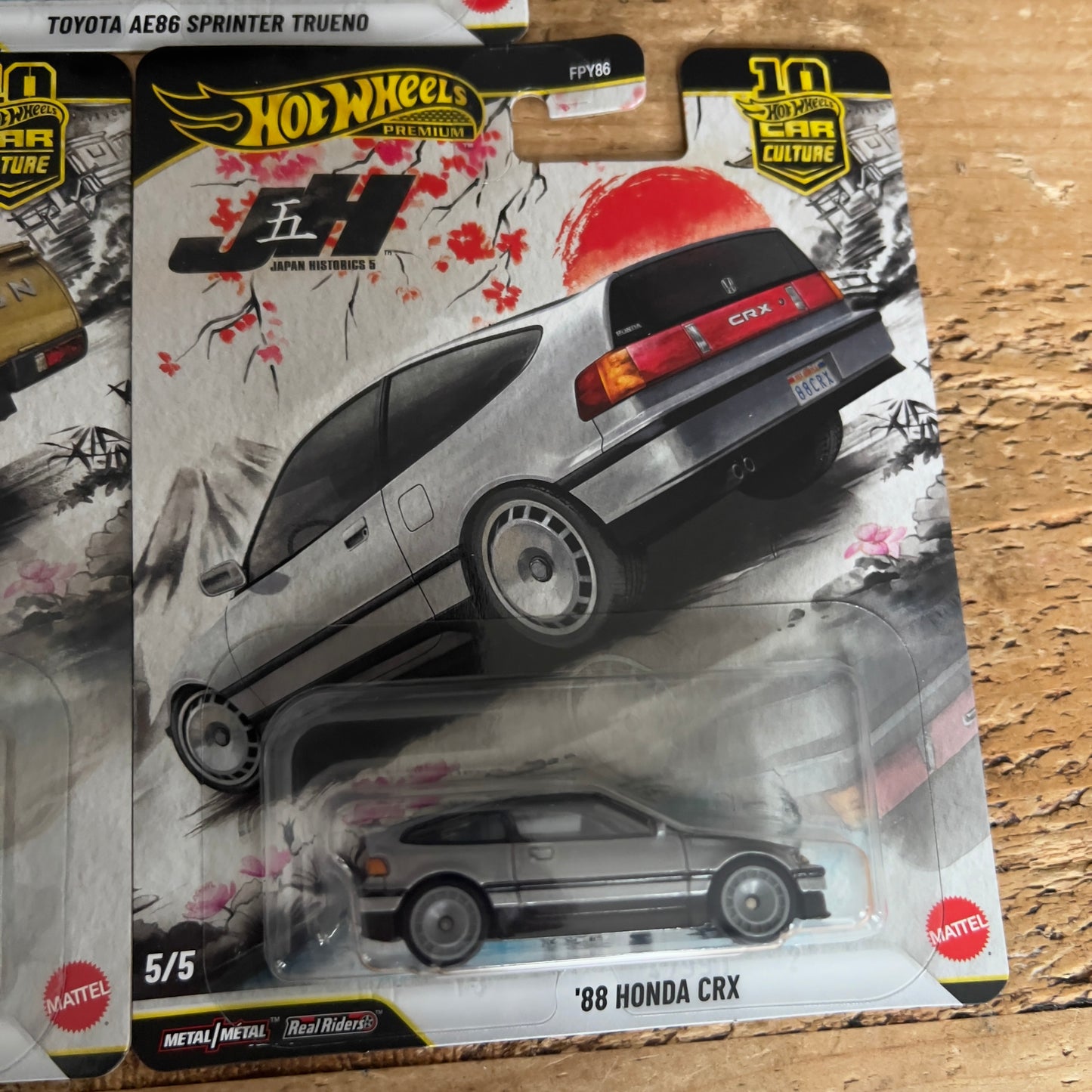 Hot Wheels Premium Japan Historics 5 Full Set Of 5
