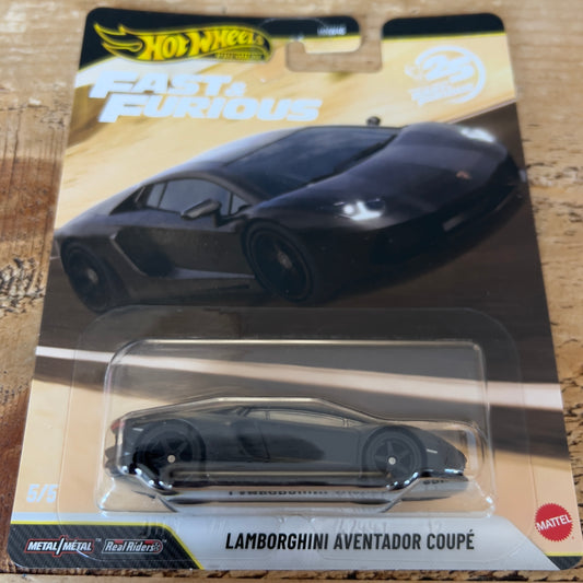 Hot Wheels Premium Fast & Furious Lamborghini Aventador Coupe