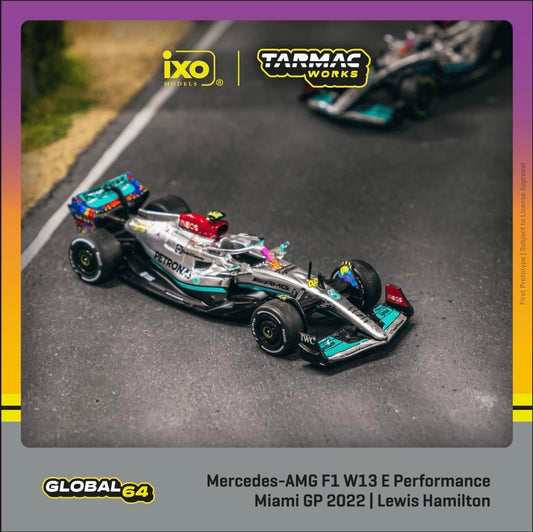 Tarmac Works x Ixo Mercedes AMG F1 W13 E Performance Lewis Hamilton