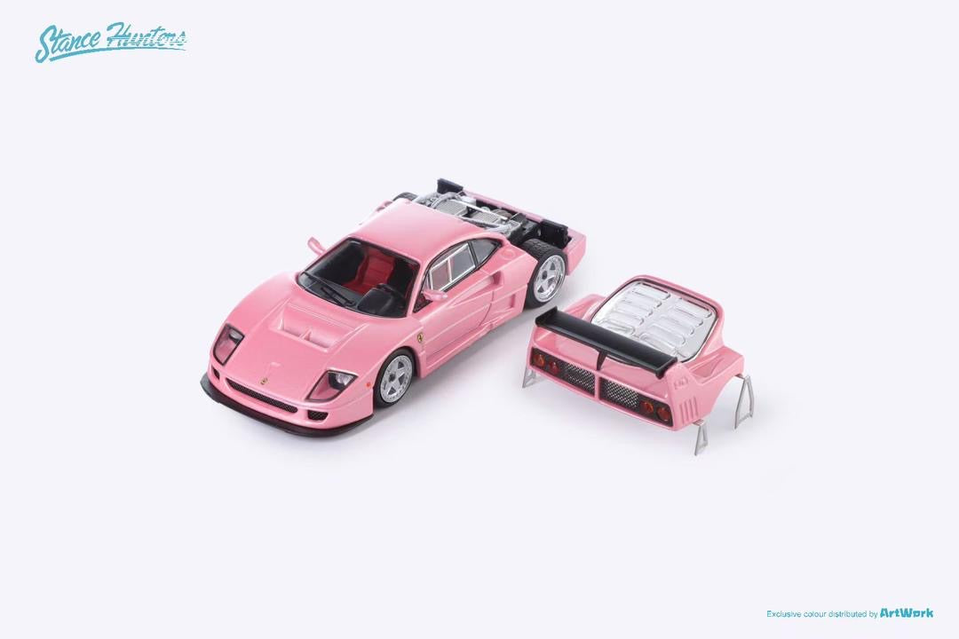 Stance Hunters Ferrari F40 LM Pink