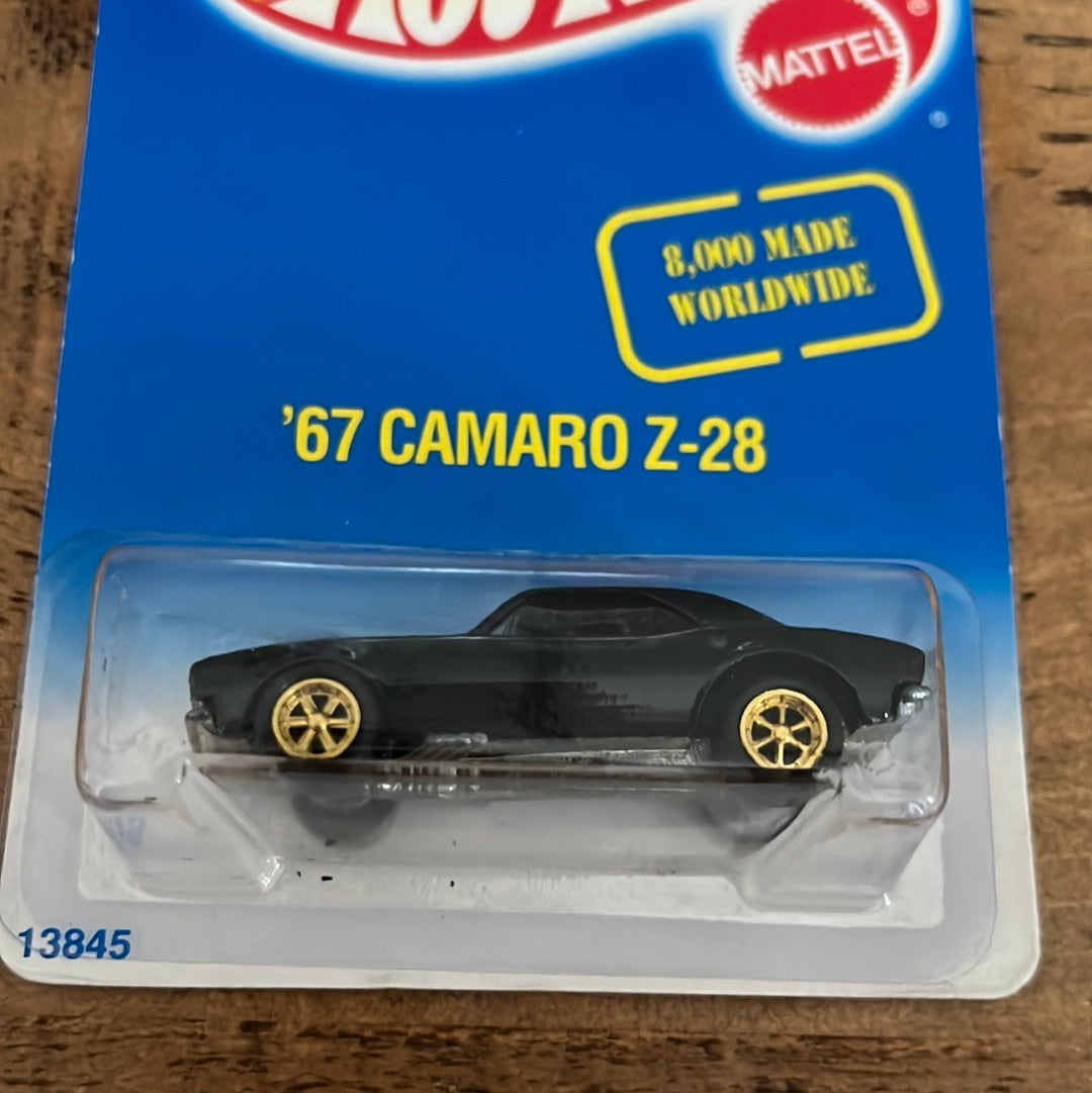 Hot Wheels Greater Seattle Toy Show 1995 67 Camaro Z28 1 Of 8000 Made