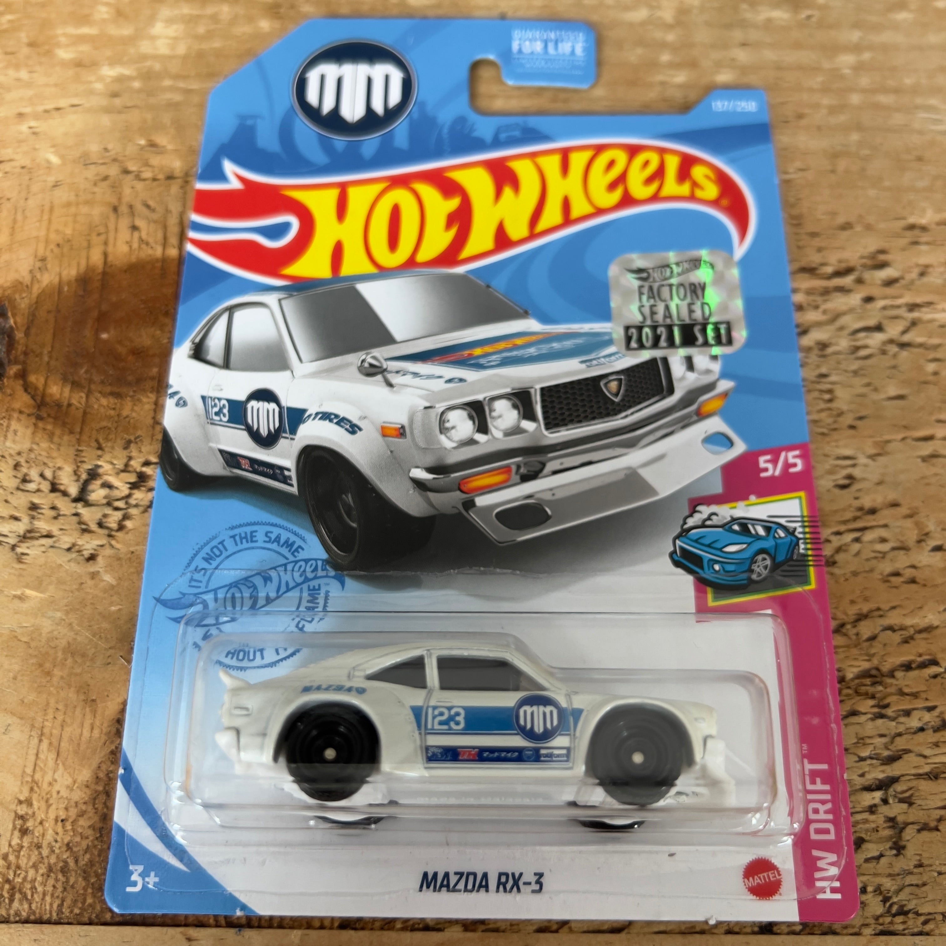 Hot Wheels Super Treasure Hunt Factory Sealed Mazda RX3 – Bran’s Diecast