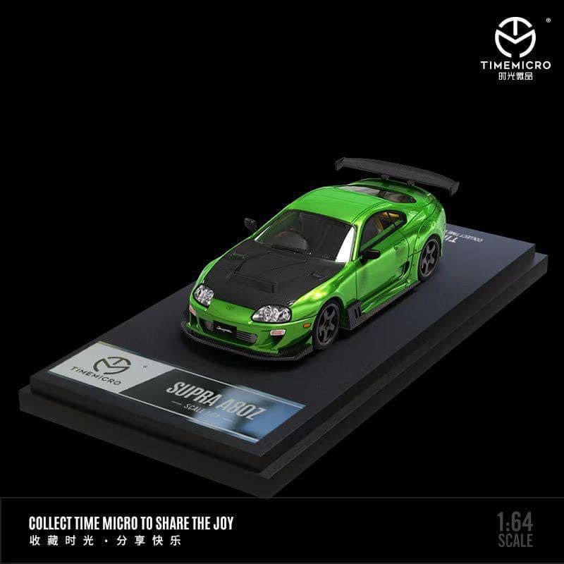 Timemicro Toyota Supra A80Z Metallic Green