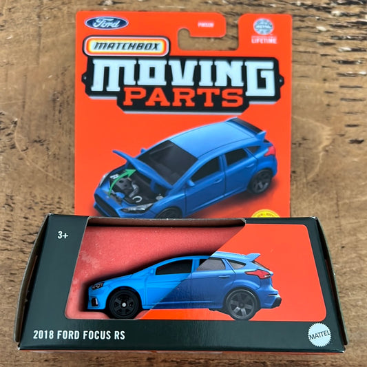 Matchbox Moving Parts 2018 Ford Focus RS