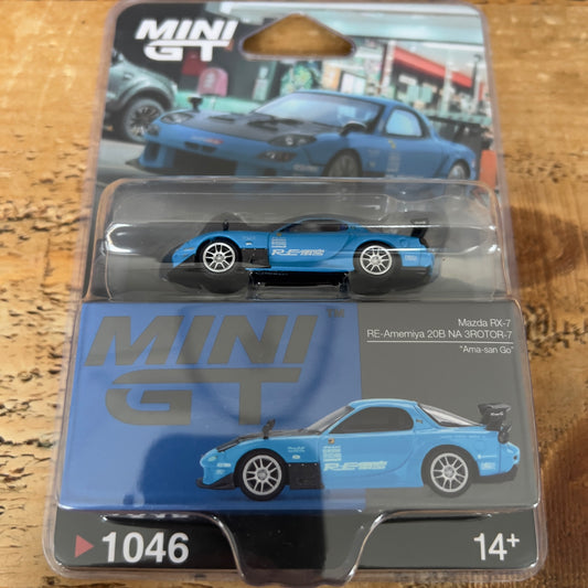Mini GT Mazda RX7 RE Amemiya 20B NA 3Rotor-7 #1046 Blister