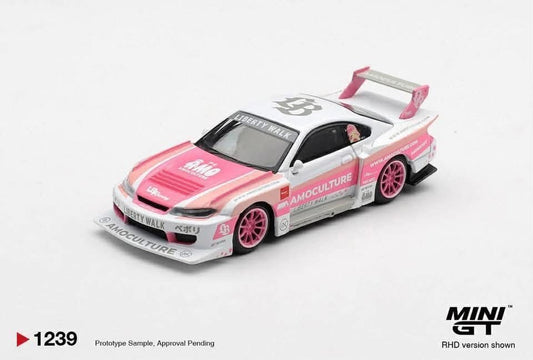 Mini GT Nissan Silvia S15 LB Super Silhouette AMOCULTURE #1239