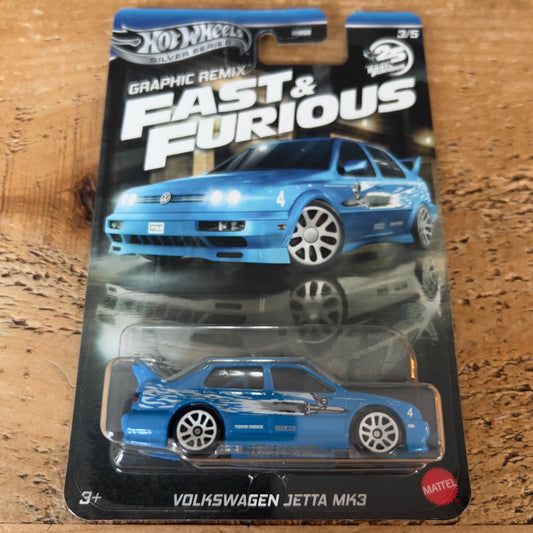 Hot Wheels Silver Series Fast & Furious Volkswagen Jetta MK3