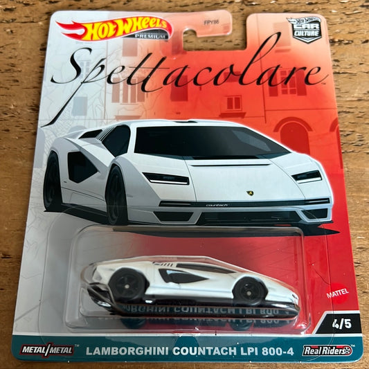 Hot Wheels Premium Spettacolare Lamborghini Countach LPI 800-4
