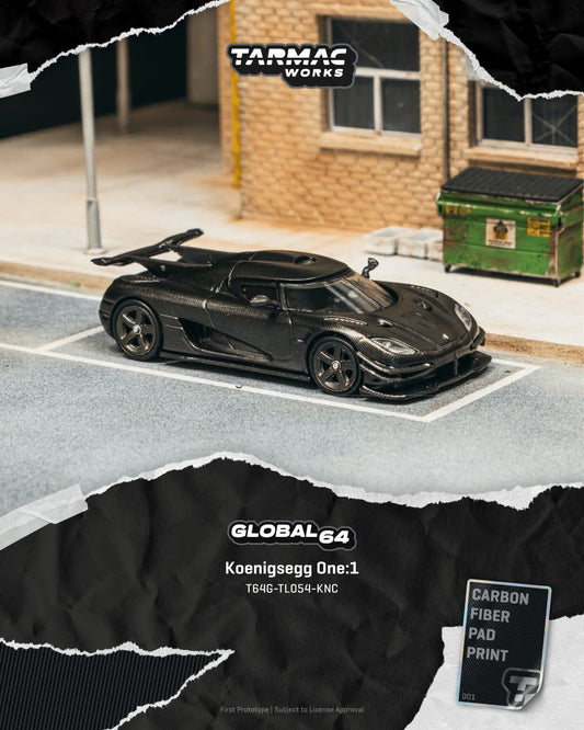 Tarmac Works Koenigsegg One:1 KNC Carbon Fibre