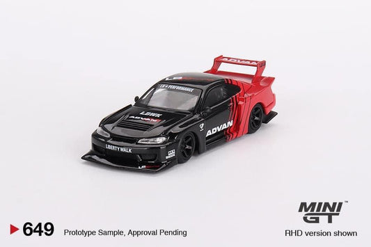 Mini GT Nissan S15 Silvia LB Super Silhouette Advan #649