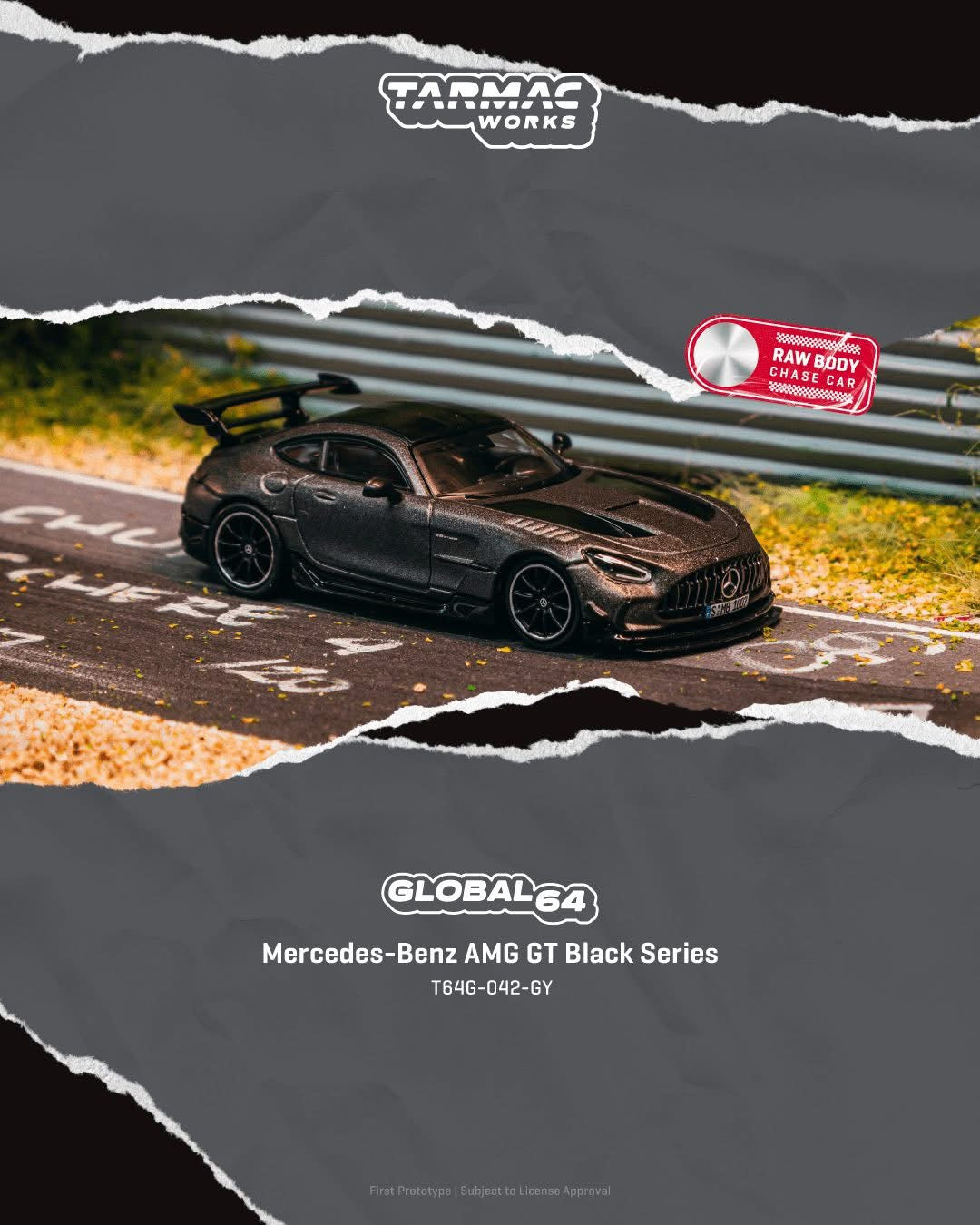 Tarmac Works Mercedes Benz AMG GT Black Series