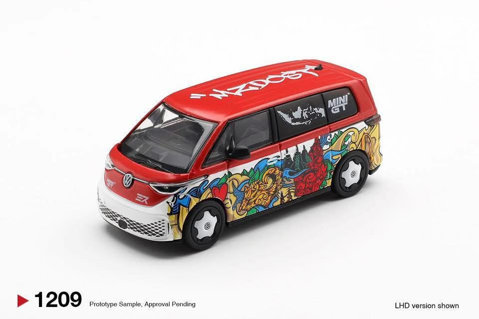 Mini GT Volkswagen ID Buzz Mizu Design #1209