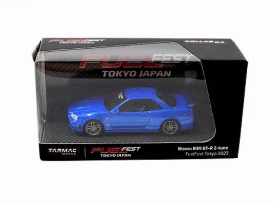 Tarmac Works FuelFest Tokyo 2023 Nissan Skyline R34 GTR Z Tune