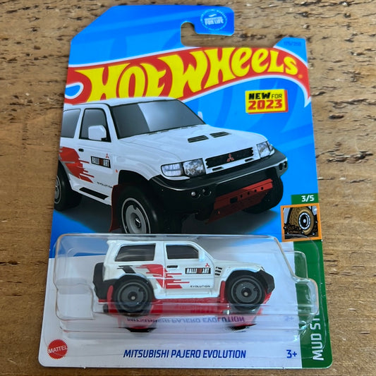 Hot Wheels Mainline US Card Mitsubishi Pajero Evolution